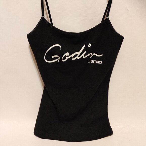 GODIN Guitars Tank Top Women's Small Spaghetti Strap Tank Top BNWOT - Picture 1 of 6
